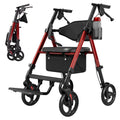 Lightweight Rollator Walkers Wheelchair Combo with Seat S435945