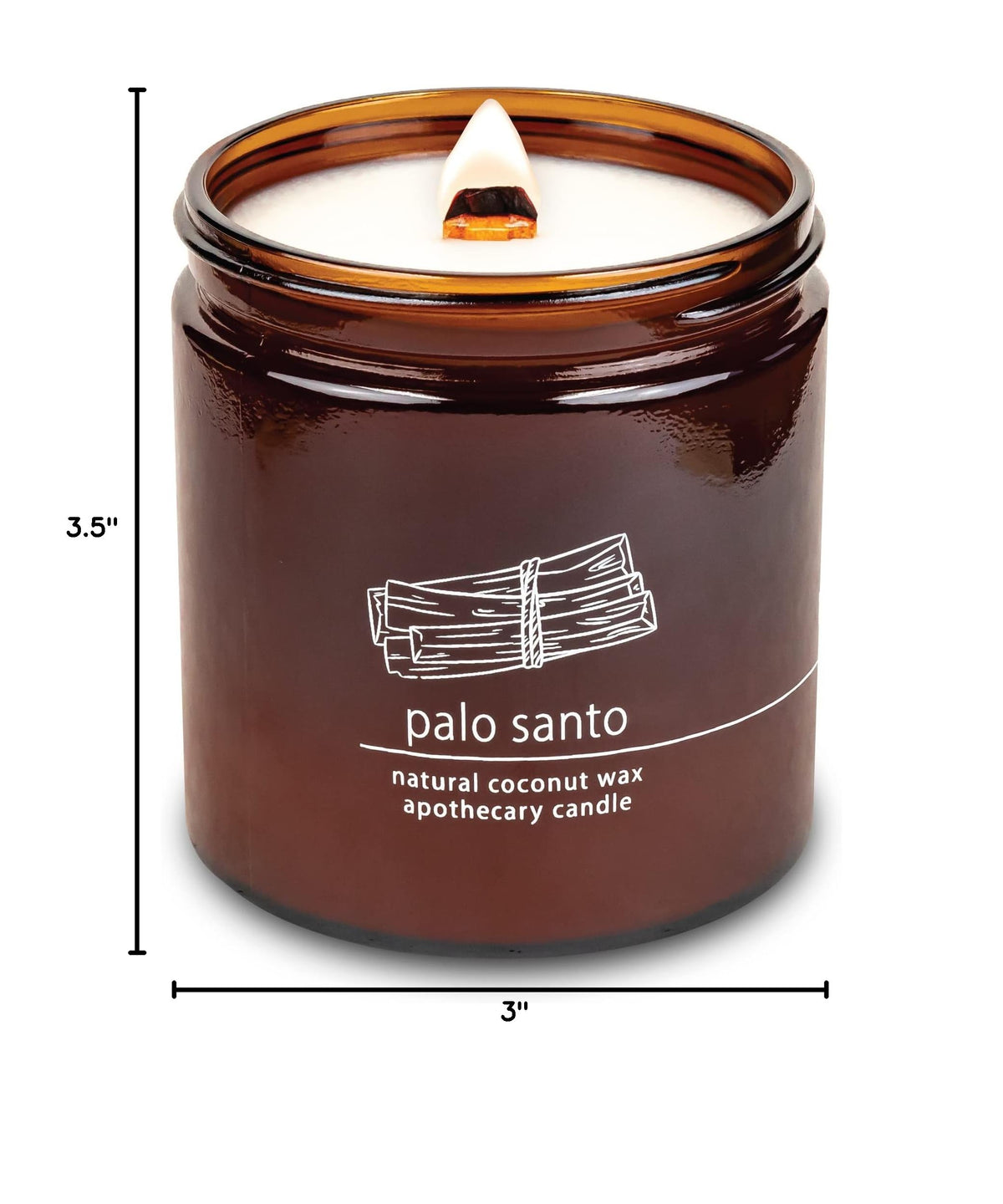 16 oz Wood Wick Candle Y2743