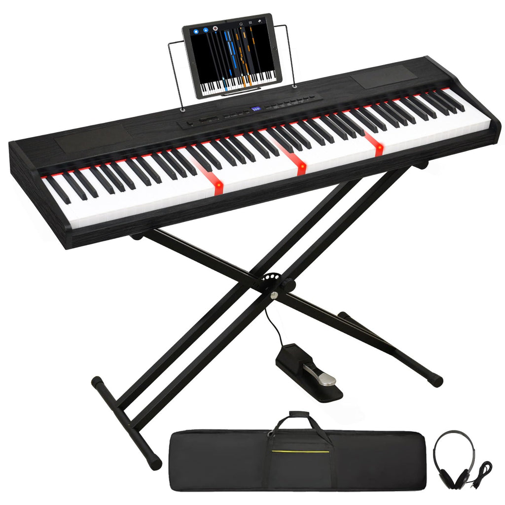 88 Key Semi Weighted Digital Piano with Stand M242