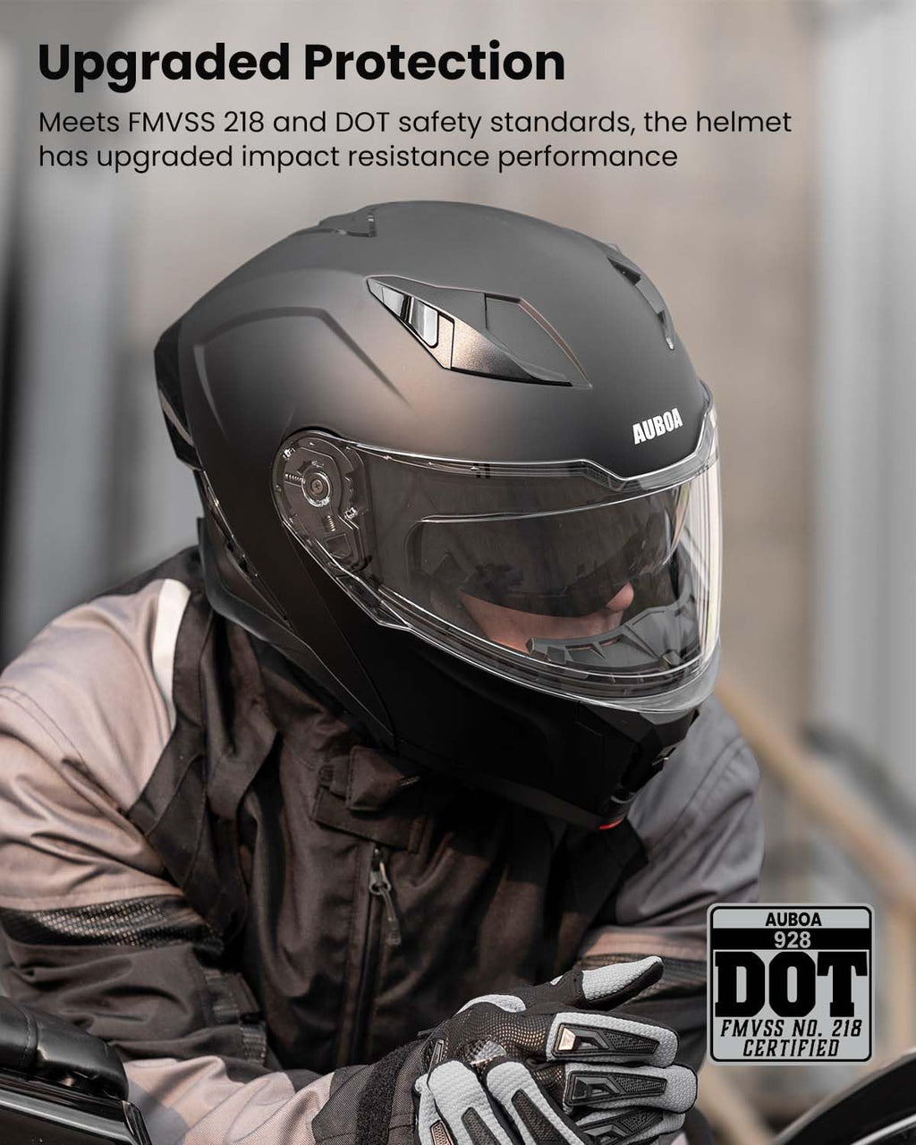 DOT Approved Modular Flip up Motorcycle Helmets W327