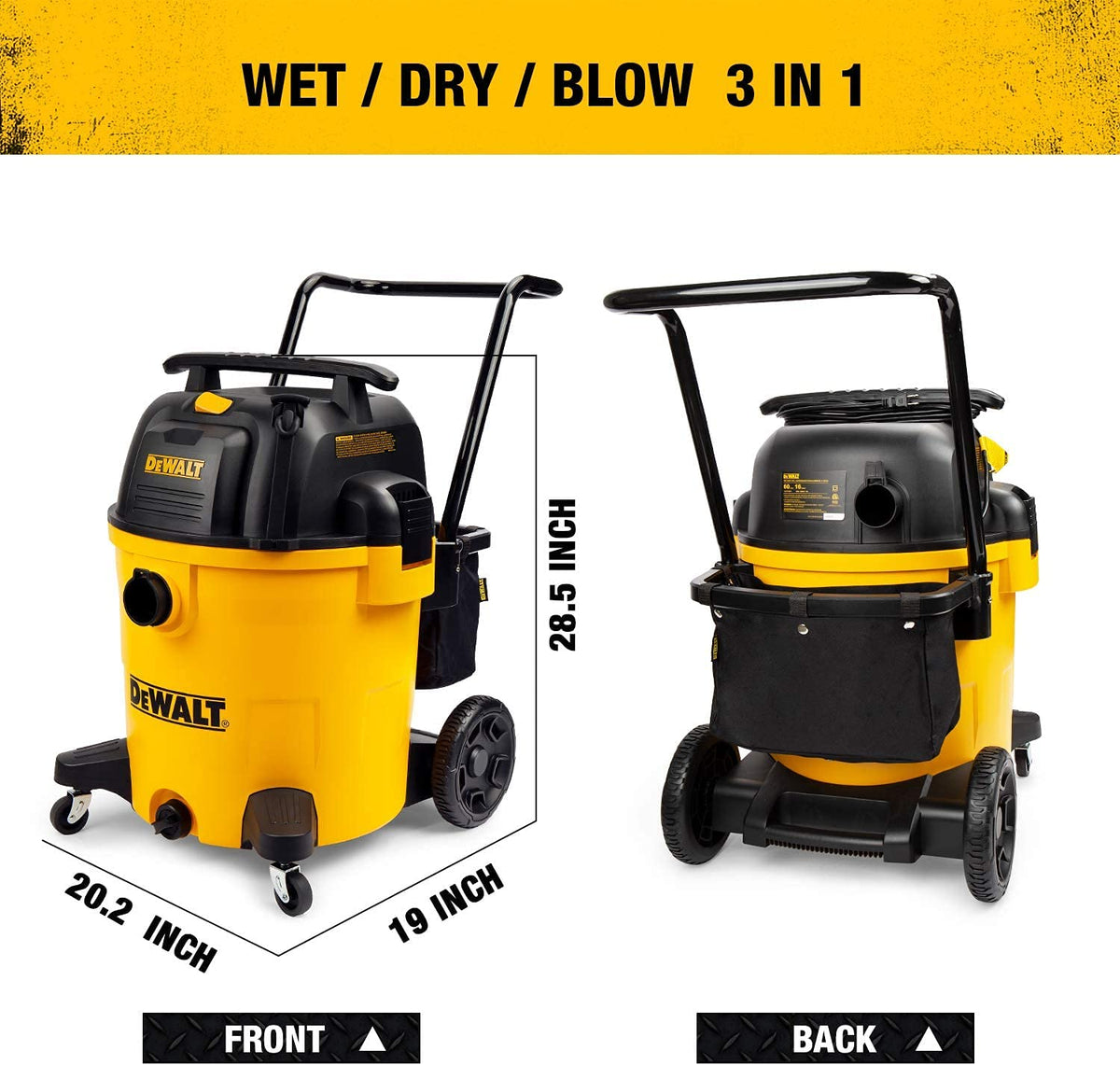 16 Gal Wet and Dry Shop Vacuum with Blower W26216