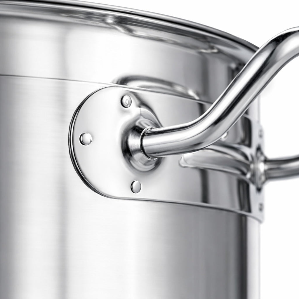 60 Qt Stainless Steel Stockpot with Lid W70785