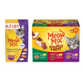 Dry Cat Food 6.3 Pound Bag + Wet Cat Food Variety Pack 2.75 Ounce Cups (Pack of 24) X394912