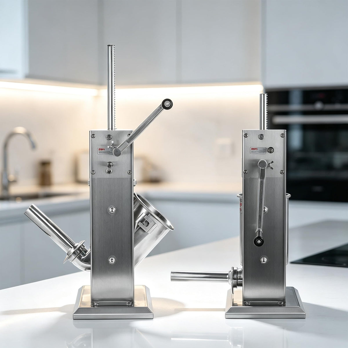 Stainless Steel Vertical Sausage Stuffer 11Lb/5L E9820