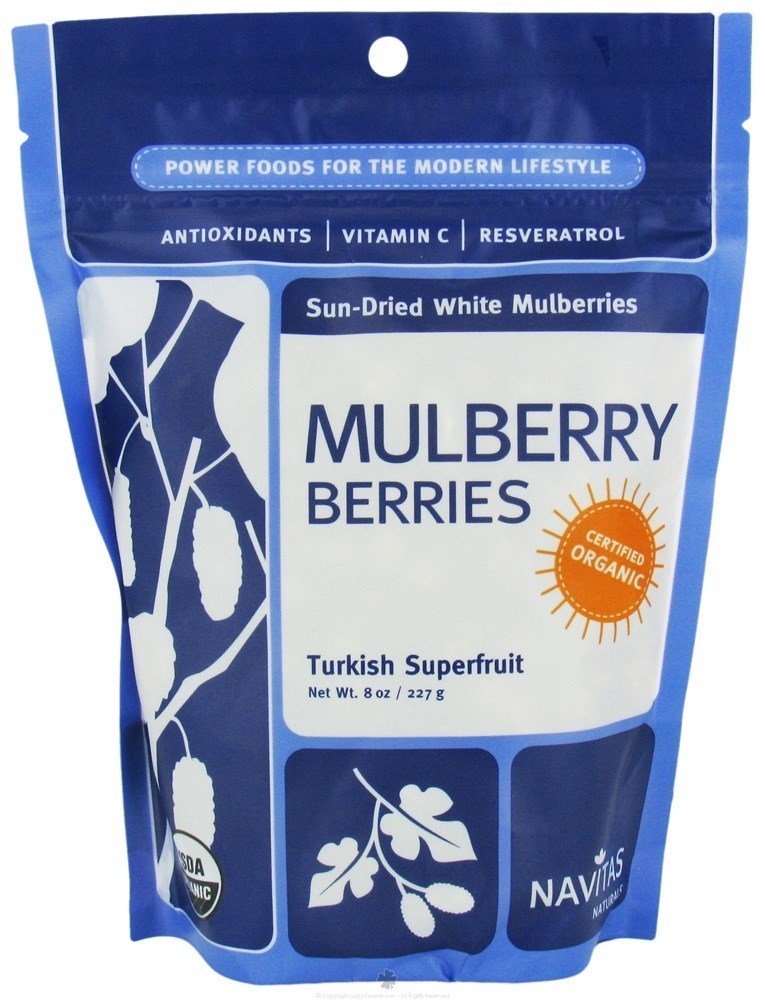 Organic Mulberries 8 oz 4-Pack G449