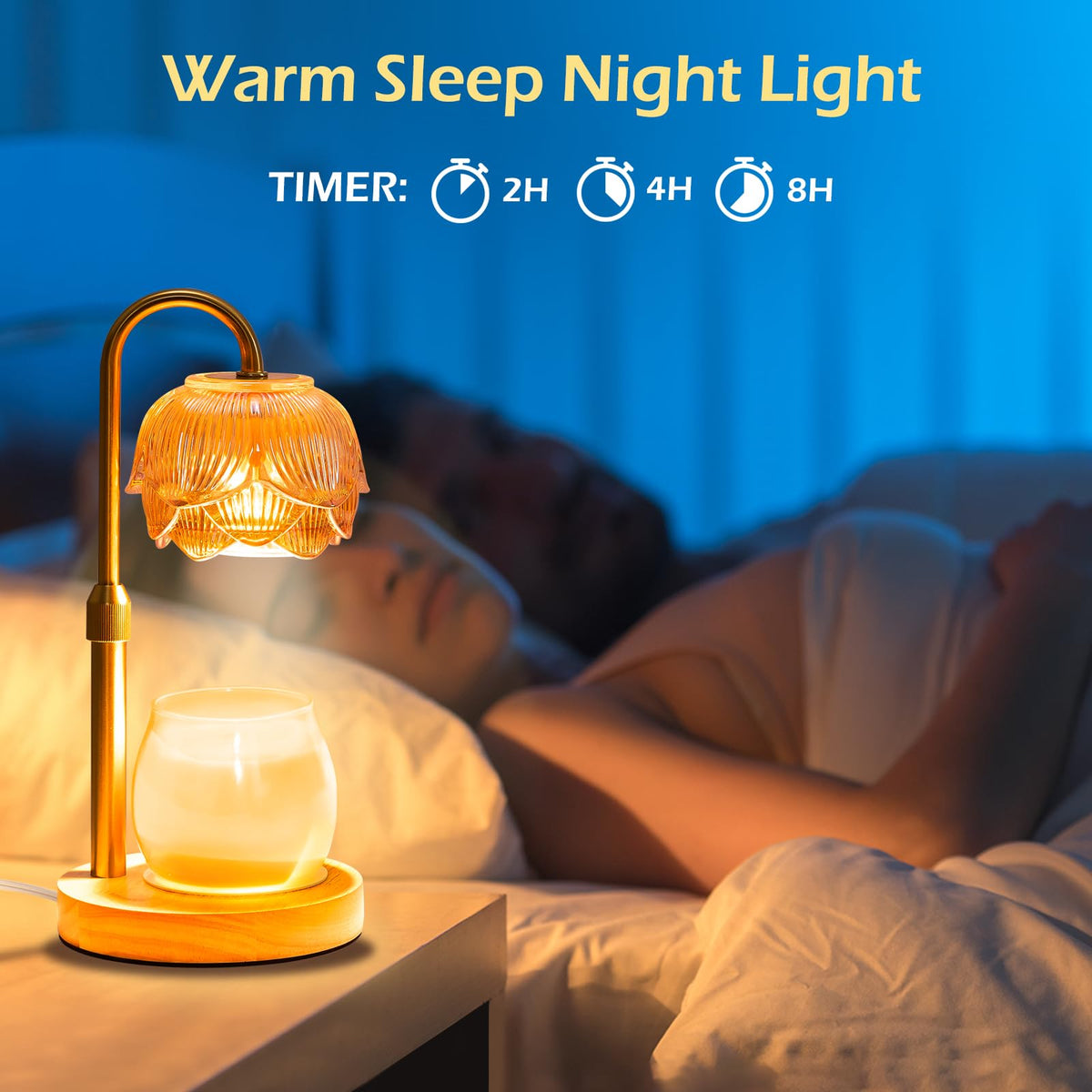 Candle Warmer Lamp with Timer K77640