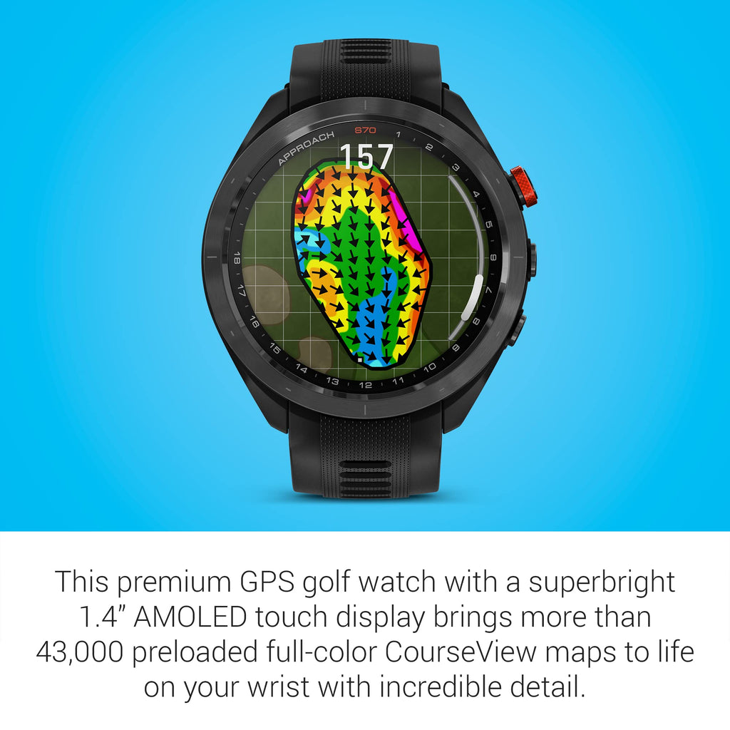 Golf Smartwatch with AMOLED Display O129