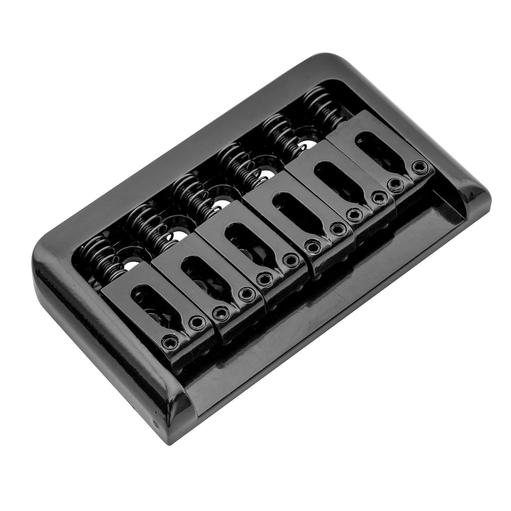 6-String Guitar Hardtail Bridge Black G69051