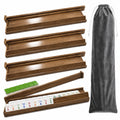 Acacia Wooden Mahjong Racks with Pushers D669168