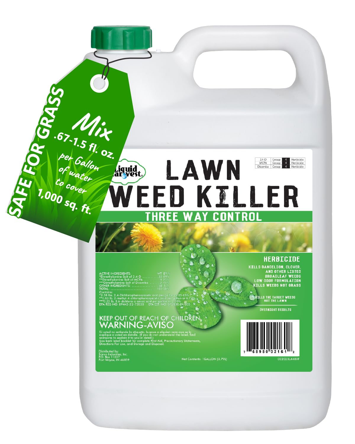 Concentrated Broad Spectrum Lawn Weed Killer R123957