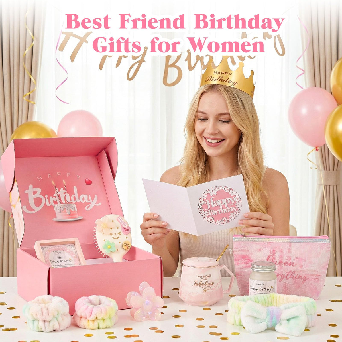 Pink Birthday Gift Box P98125