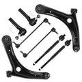 Front Lower Control Arm Suspension Kit with Ball Joint Tie Rods L962