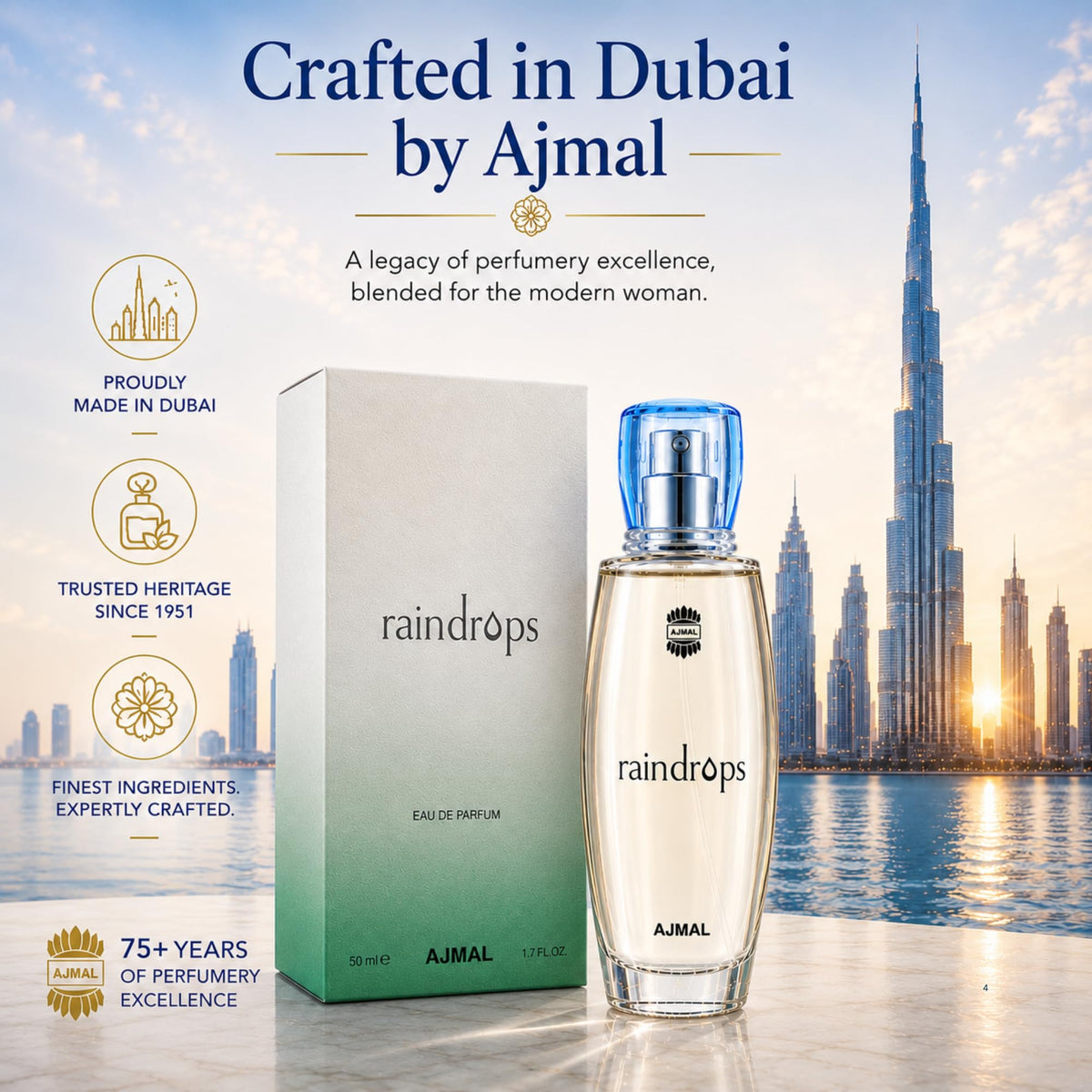 Eau de Parfum for Women Floral Musky Perfume R862