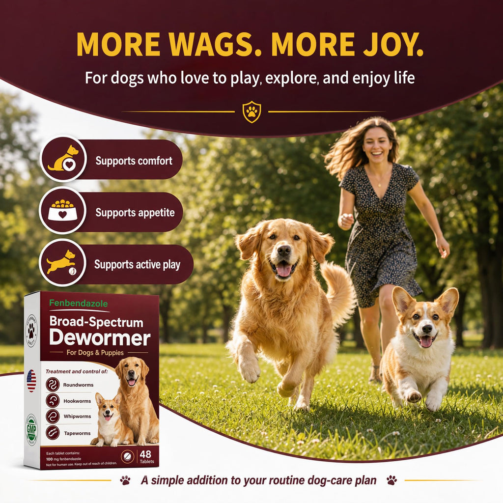 Dog & Puppies Dewormer Tablets B4418