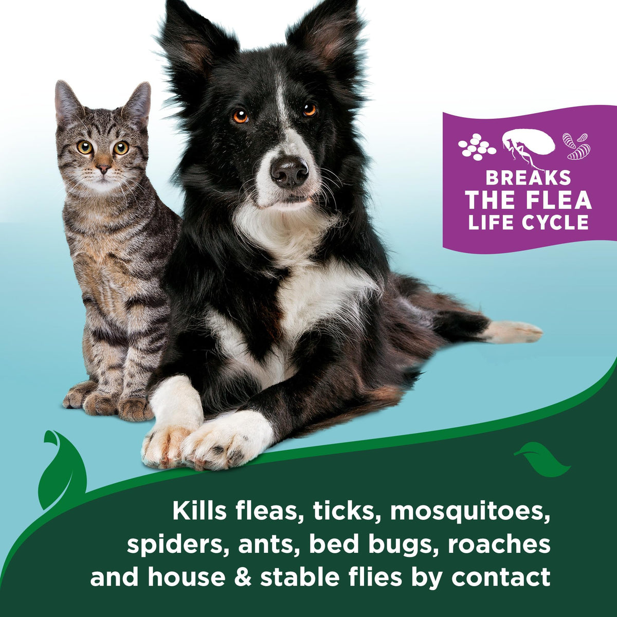 Flea & Tick Indoor Home Spray for Cats 32 oz P15298