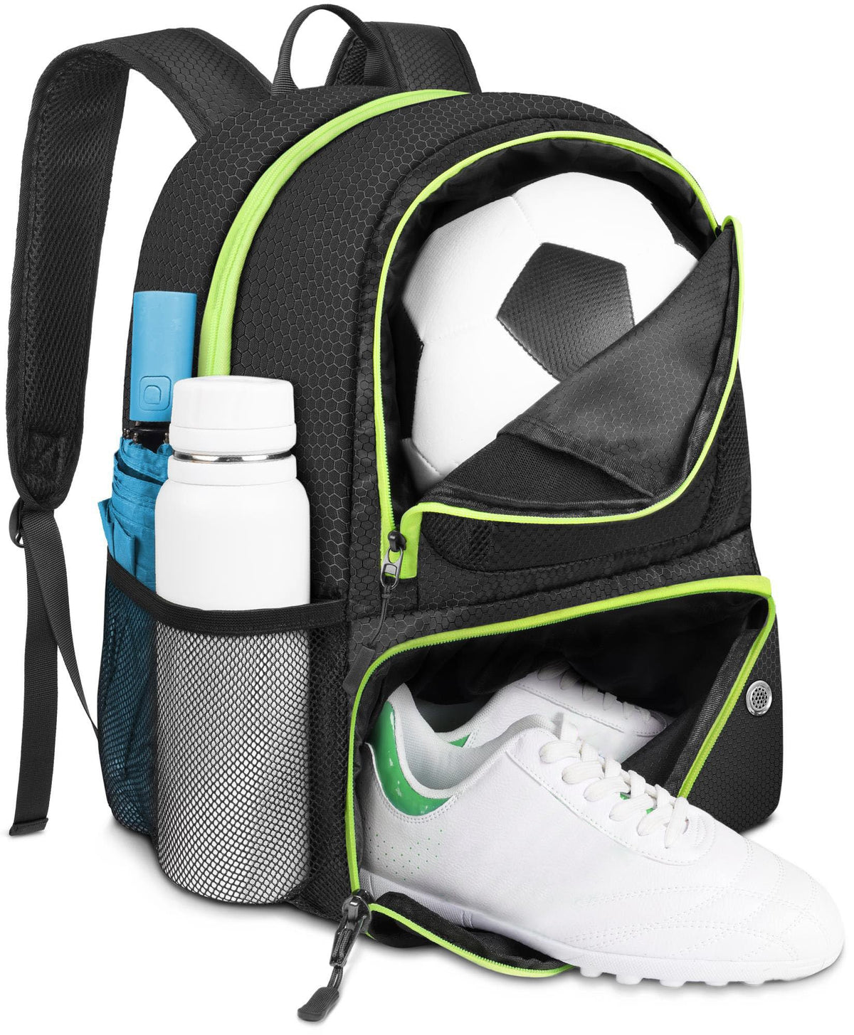 Soccer Backpack with Ball Holder and Shoe Compartment Q30522