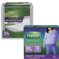 Blush XL Incontinence Underwear and Disposable Bed Pads F7385