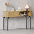 47 in Fluted Console Table with Storage U286