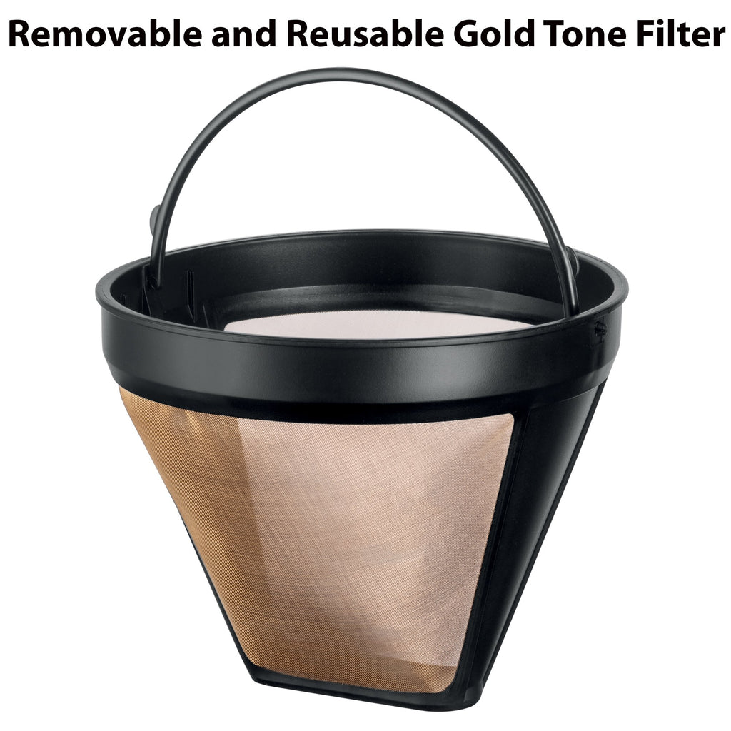 Black 12 Cups Coffee Maker F967210