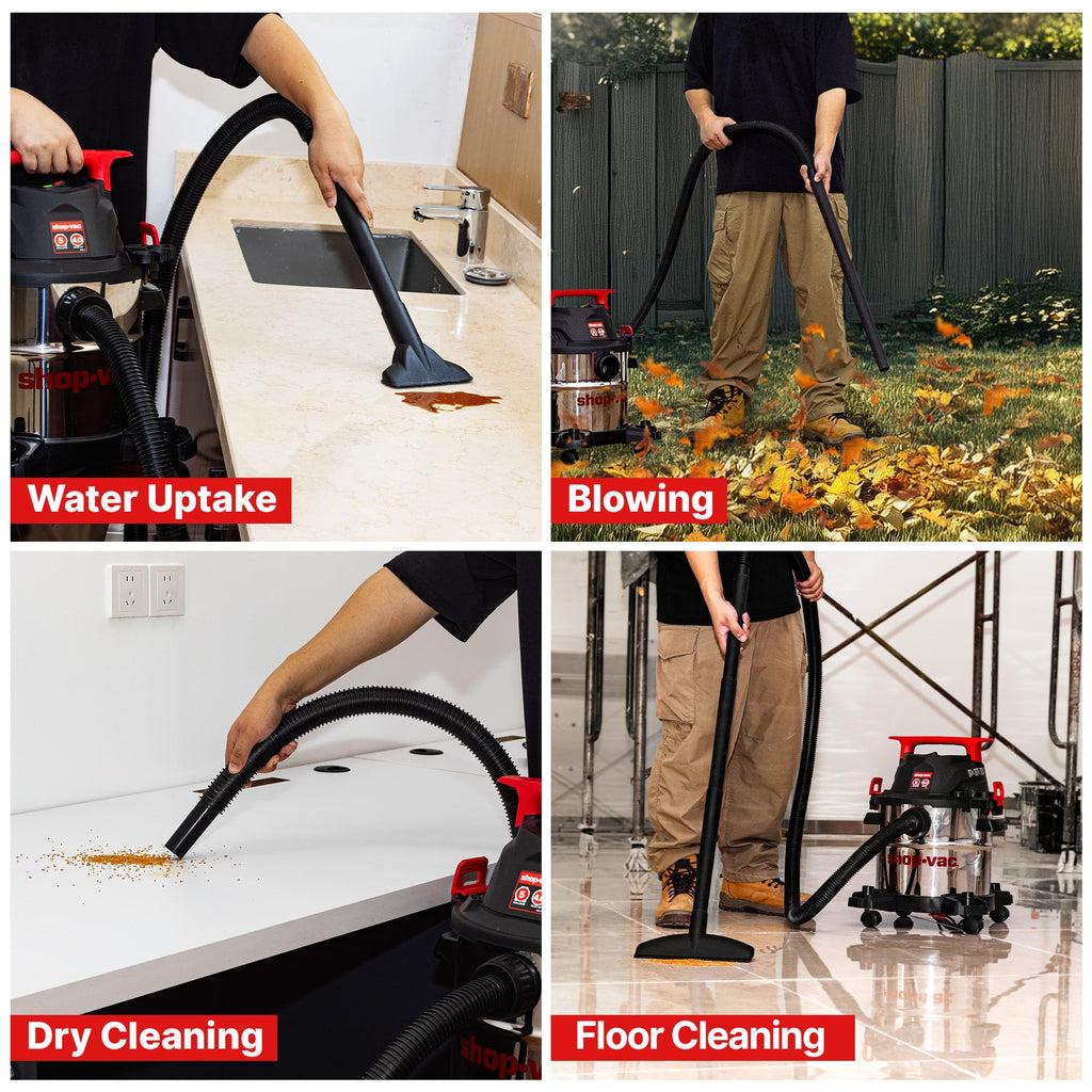 Wet/Dry Vacuum with Blower, 5 Gallon, 4 Peak HP O936