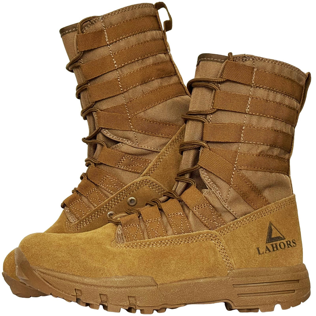 Suede Leather Lightweight Tactical Combat Boots Y75422