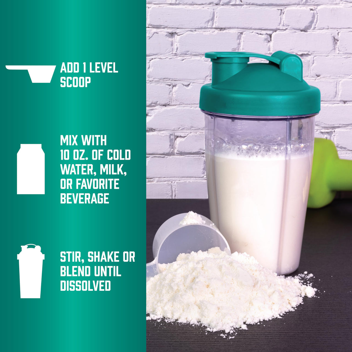 Pea Protein 25 g With BCAAs Vanilla Toffee 2 lbs B151649