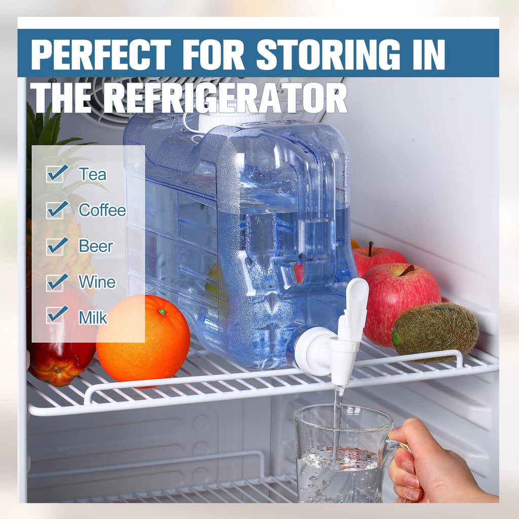 2 Gallon Plastic Water Dispenser Bottle L892870