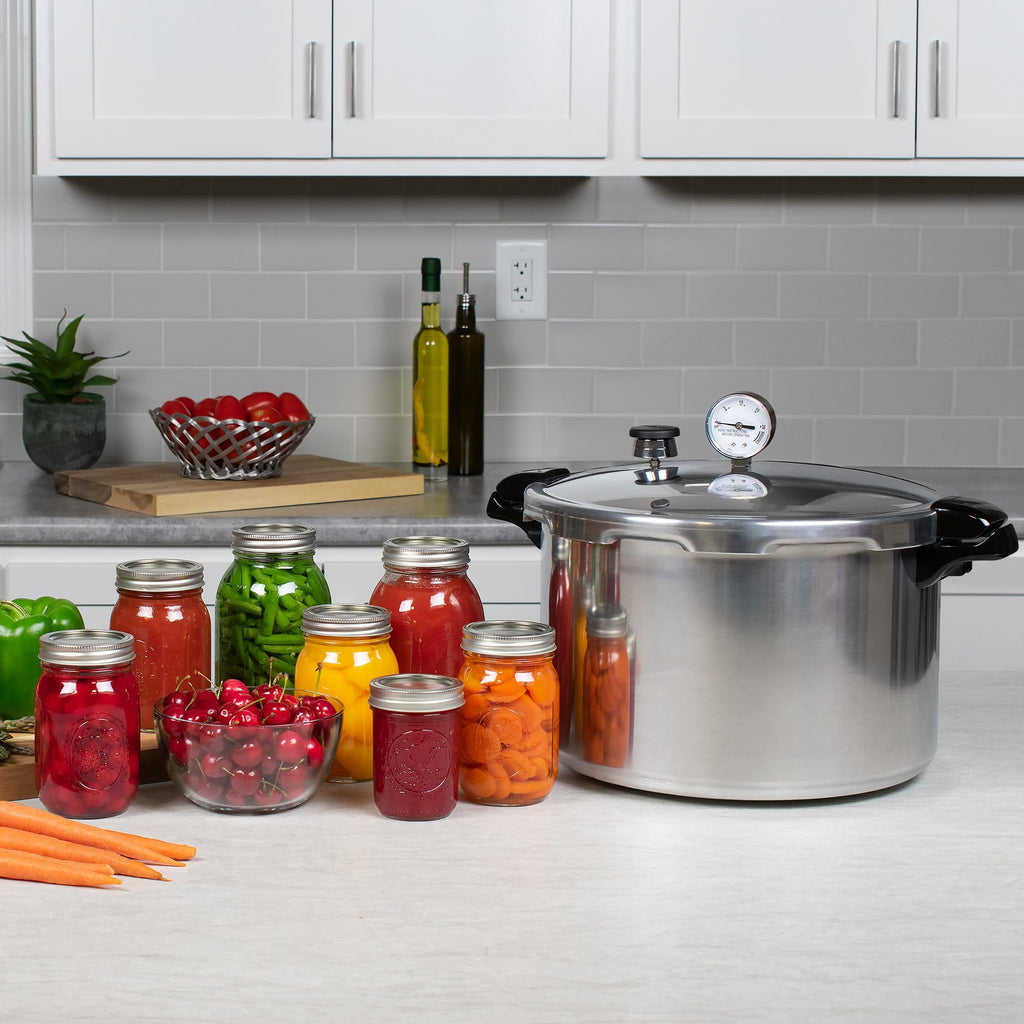16-Quart Aluminum Pressure Canner and Cooker P901