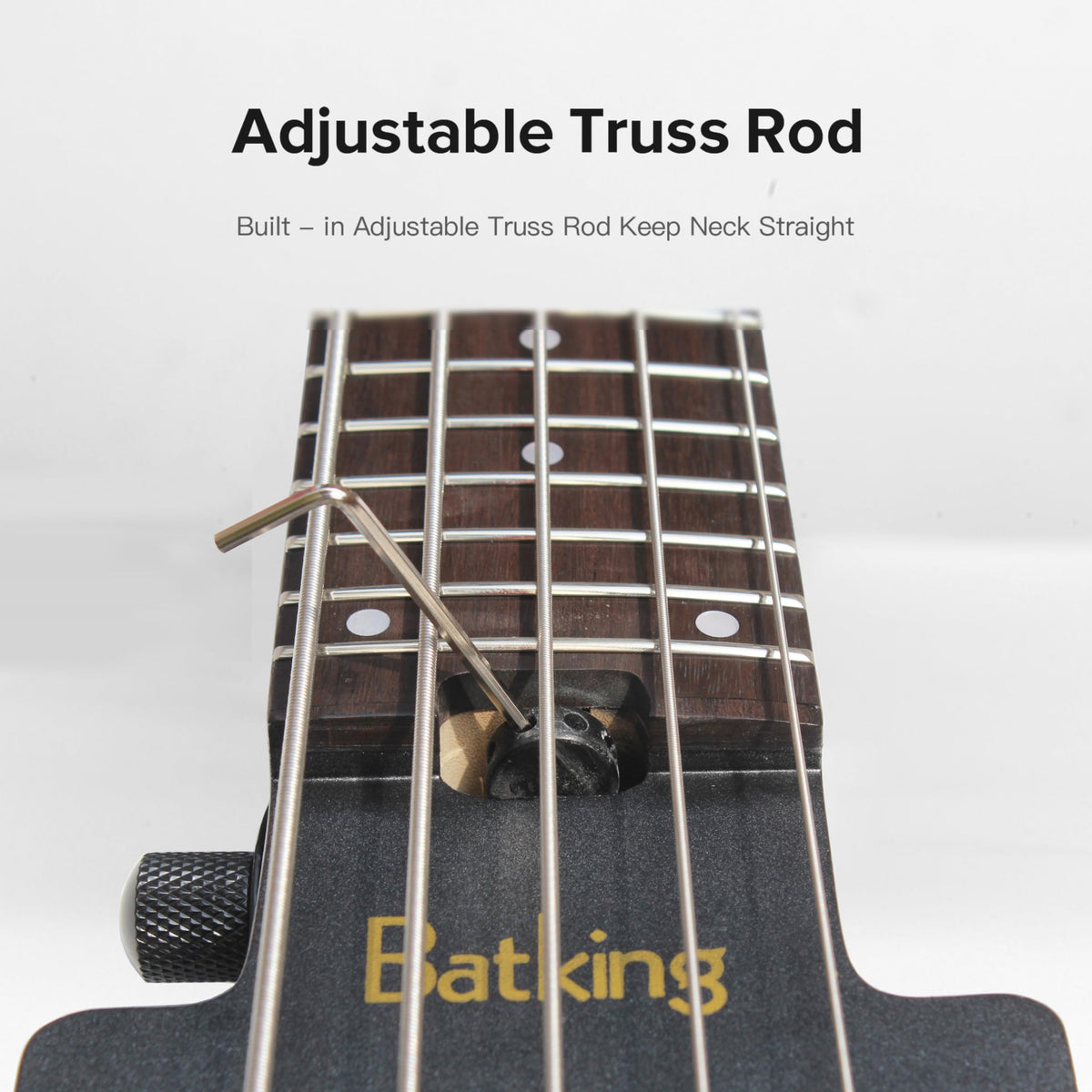 5 Strings Electric Headless Bass Guitar A7042