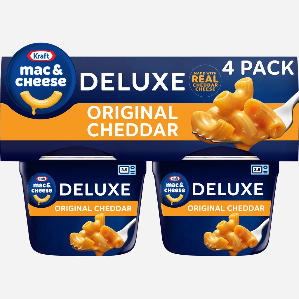 Mac and Cheese Dinner 4 Cups Original Flavor 2.39 oz Q3160