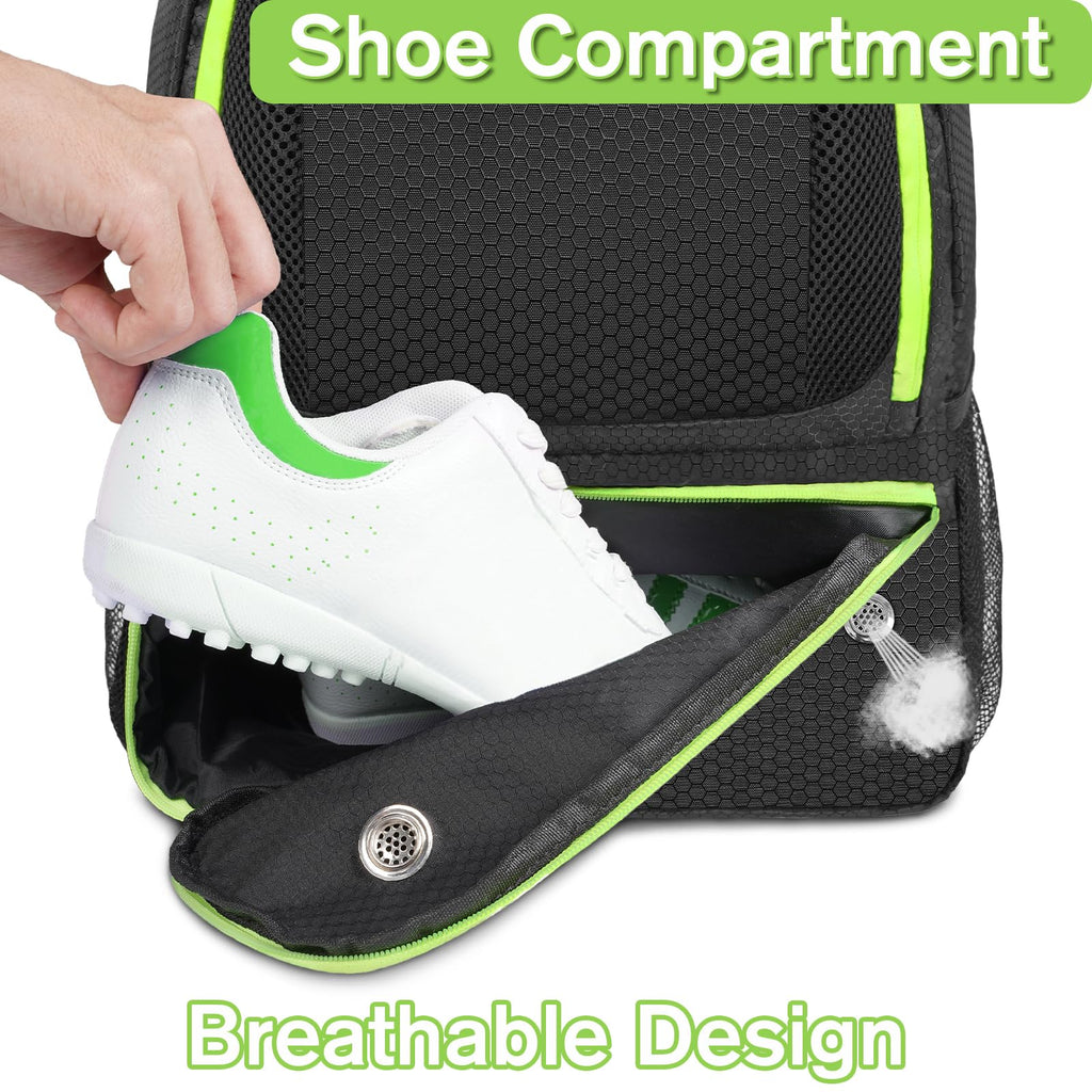 Soccer Backpack with Ball Holder and Shoe Compartment Q30522