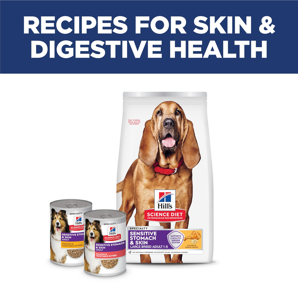 Sensitive Stomach & Skin Large Breed Dry Dog Food U68145