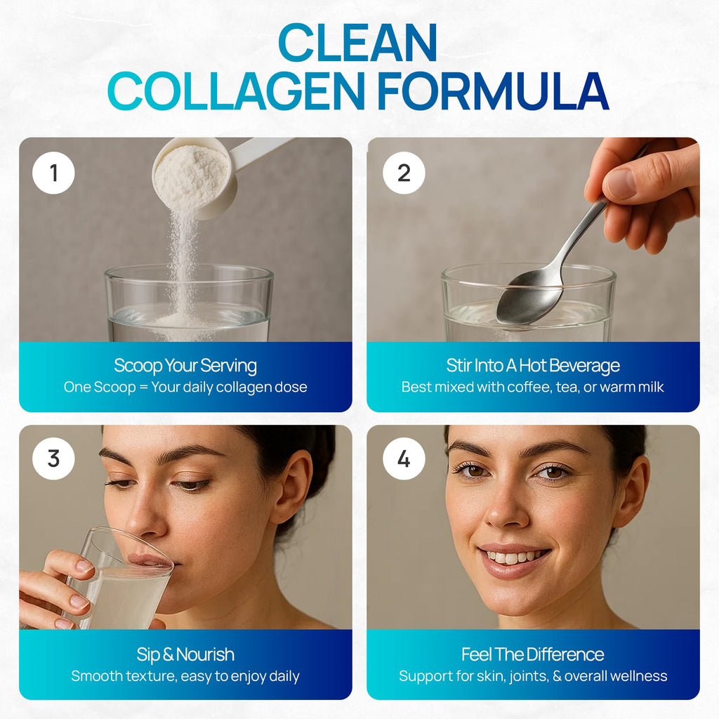 Multi Collagen Peptides Powder Unflavored Sugar Free 1.1 lb P951