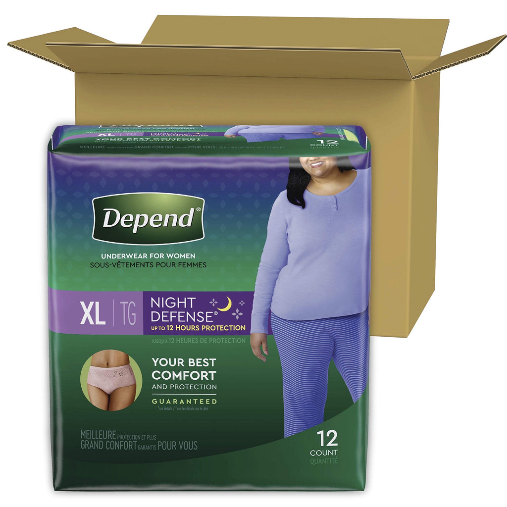 Blush XL Incontinence Underwear and Disposable Bed Pads F7385