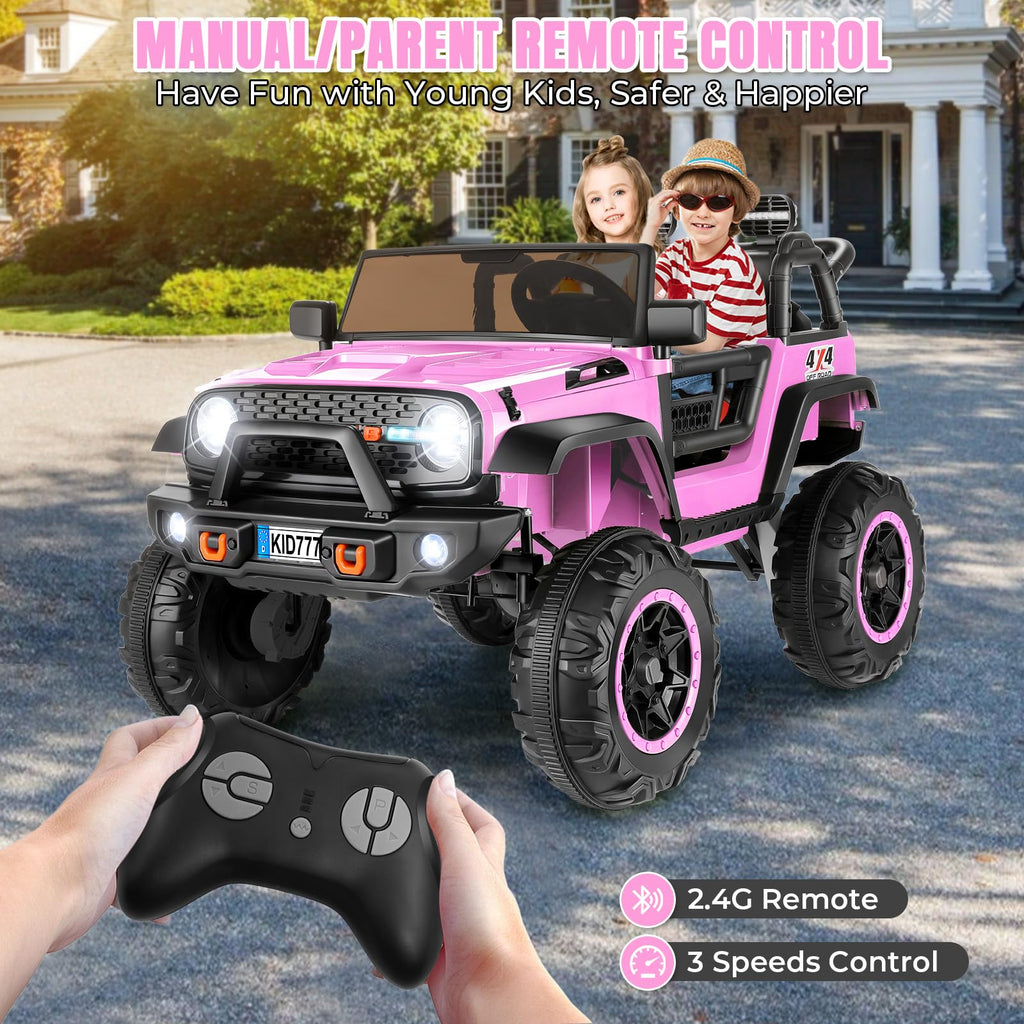 24V Pink Ride on Toy Car C5961