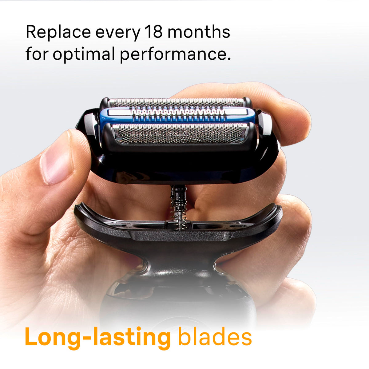 Black Wet & Dry Electric Shaver with Trimmer B1775
