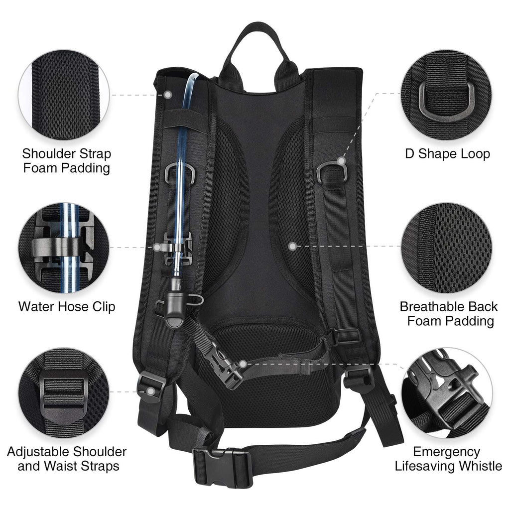 Hydration Backpack with 3L Water Bladder U42477