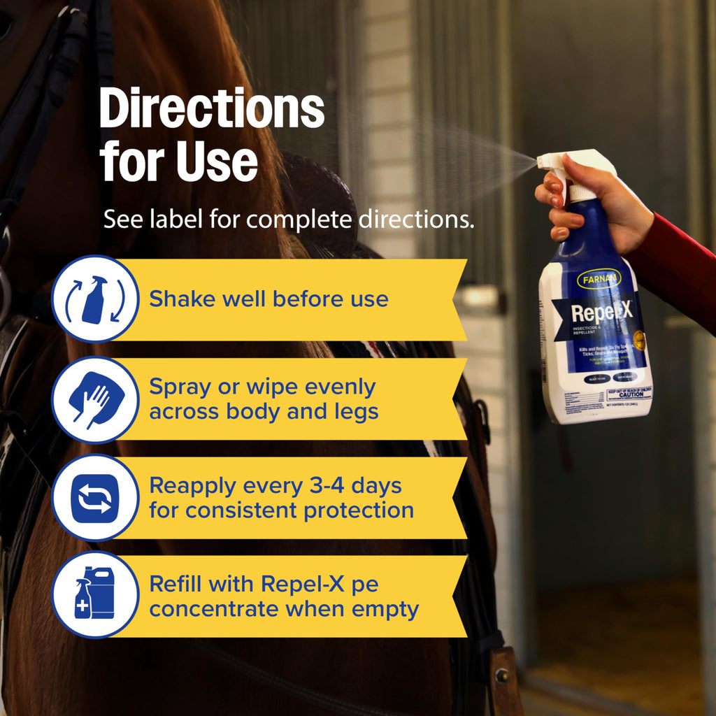 32 fl oz Fly Spray for Horses H53673