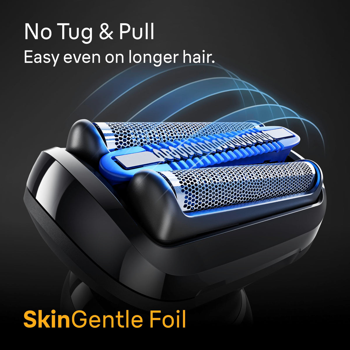 Black Wet & Dry Electric Shaver with Trimmer B1775
