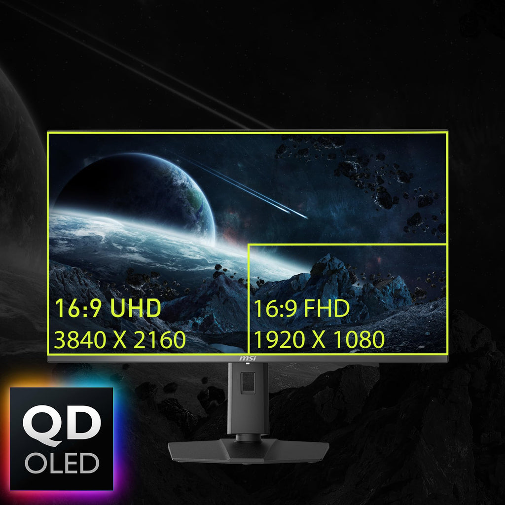 32" 4K UHD QD-OLED Gaming Monitor A4196