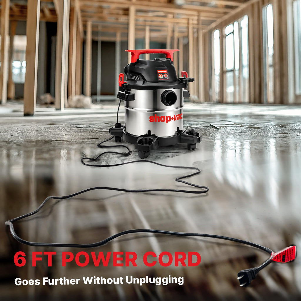 Wet/Dry Vacuum with Blower, 5 Gallon, 4 Peak HP O936