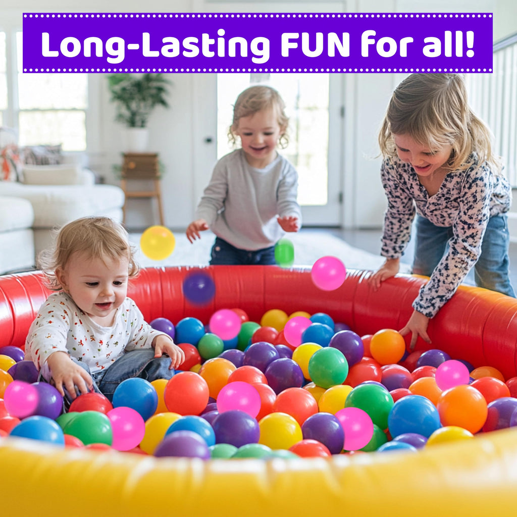 Ball Pit Balls with Reusable Storage Bag G6179