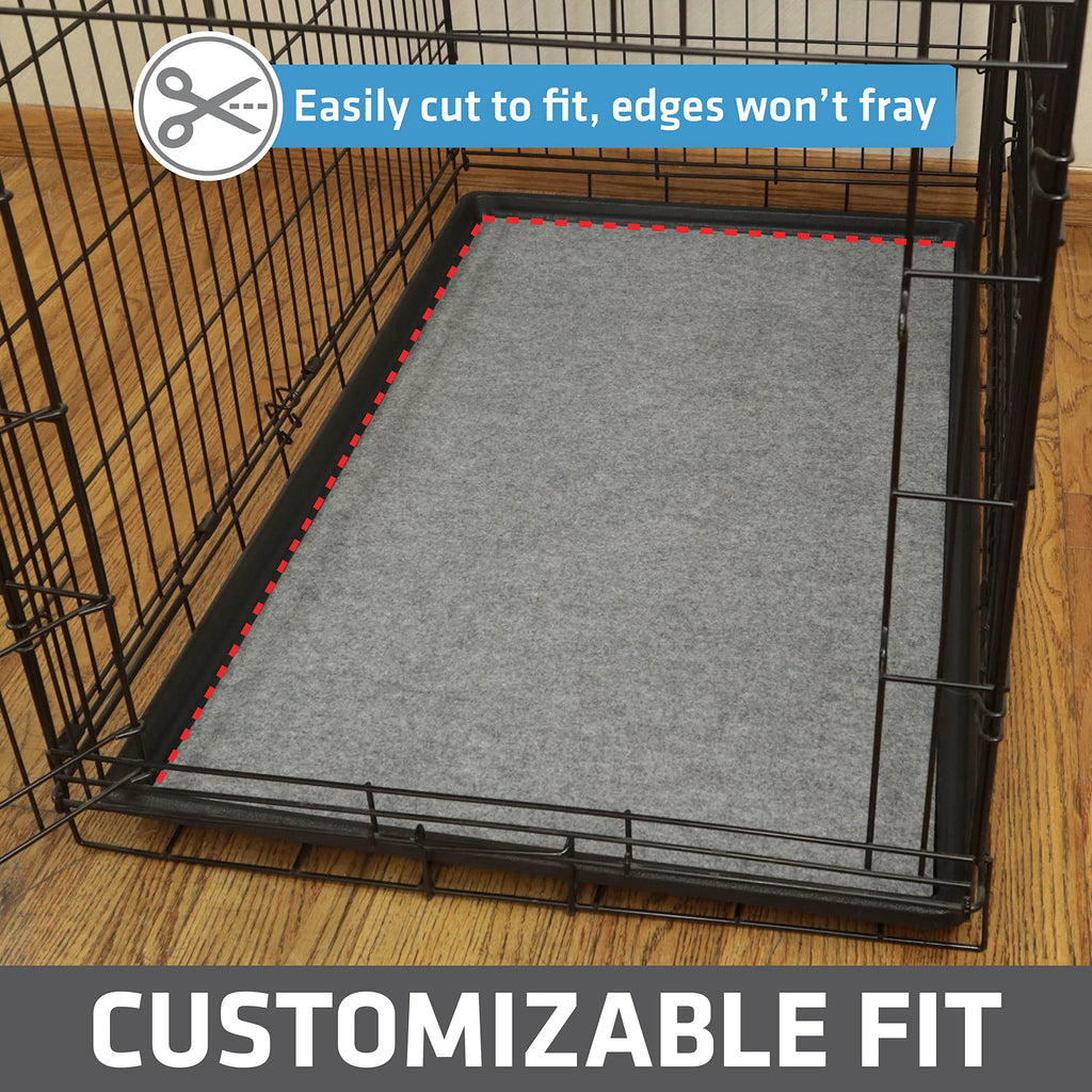 Waterproof Non-Slip Washable Dog Crate Mat Liner 29"x48" W339792