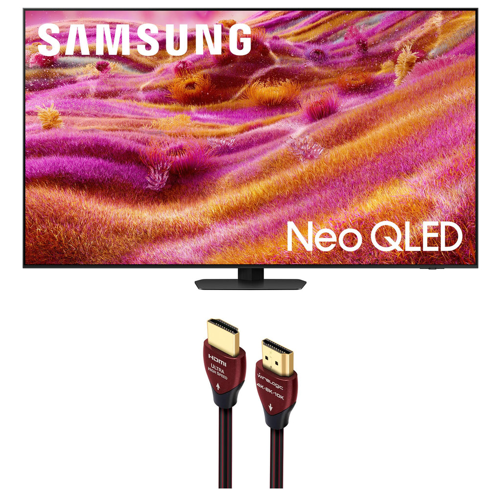 75 Inch Neo QLED 4K Smart TV with 8ft 4K-8K-10K HDMI Cable D3534