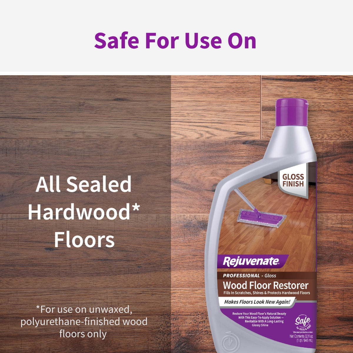 32oz Wood Floor Restorer and Shine Refresher O265