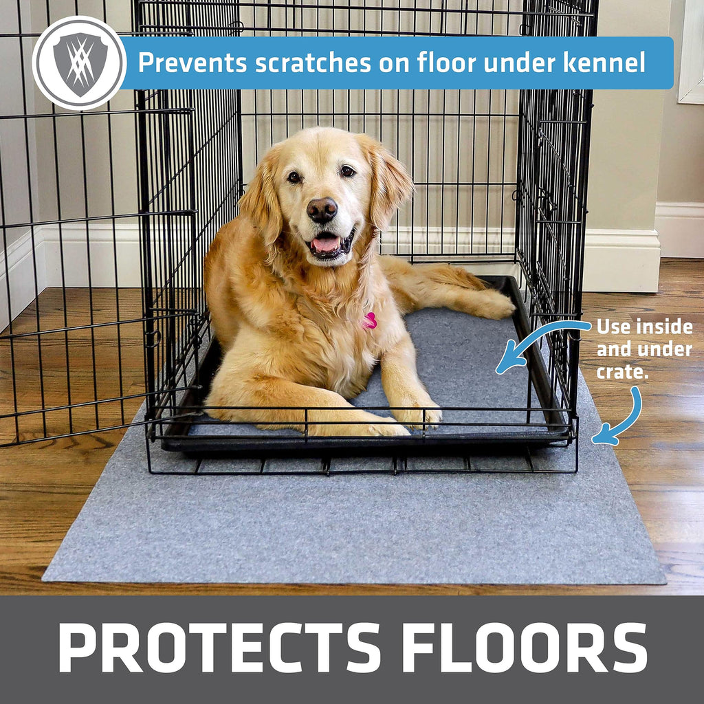Waterproof Non-Slip Washable Dog Crate Mat Liner 29"x48" W339792